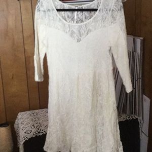 Free People Lacey lined dress sz Med